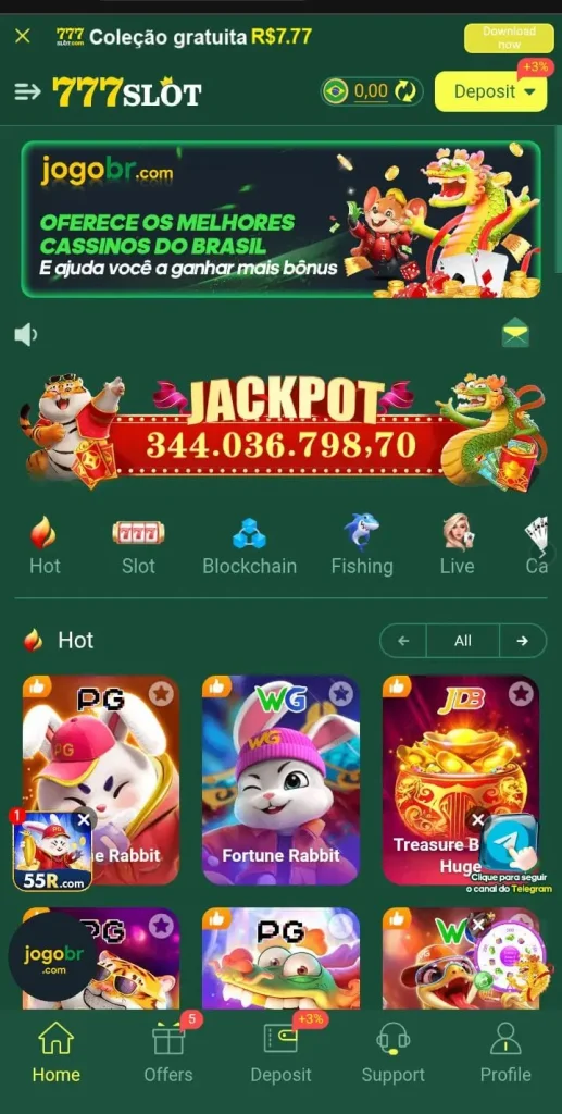 777slot game interface screen sot image